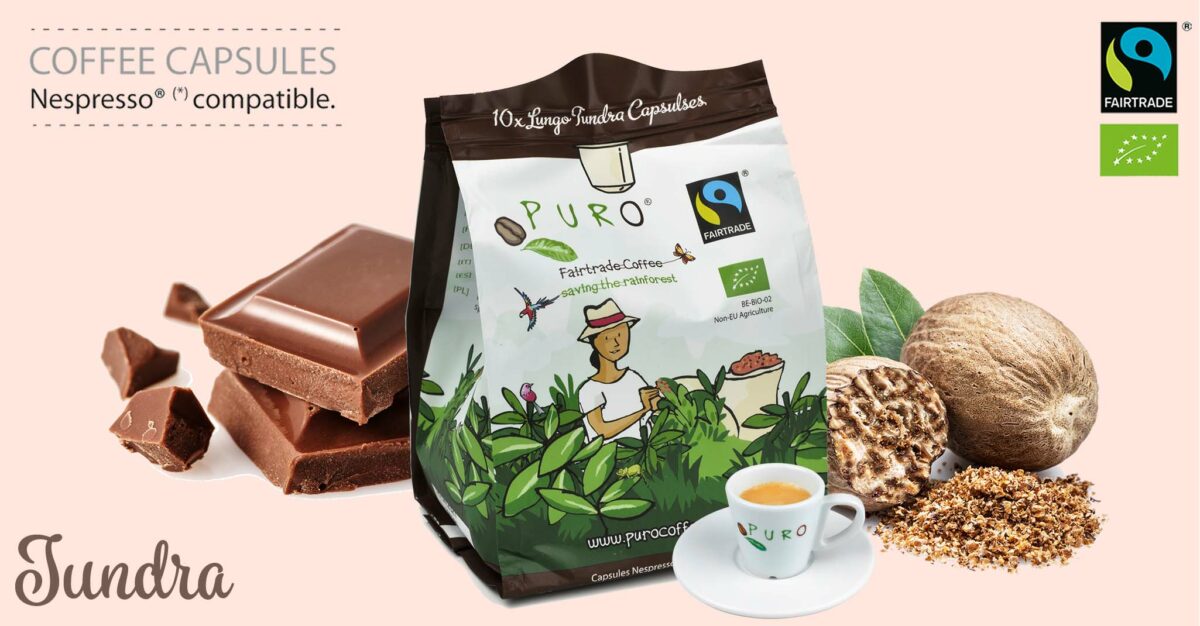 3 kaps pr 003 espresso capsules puro fairtrade bio tundra 100 arabica