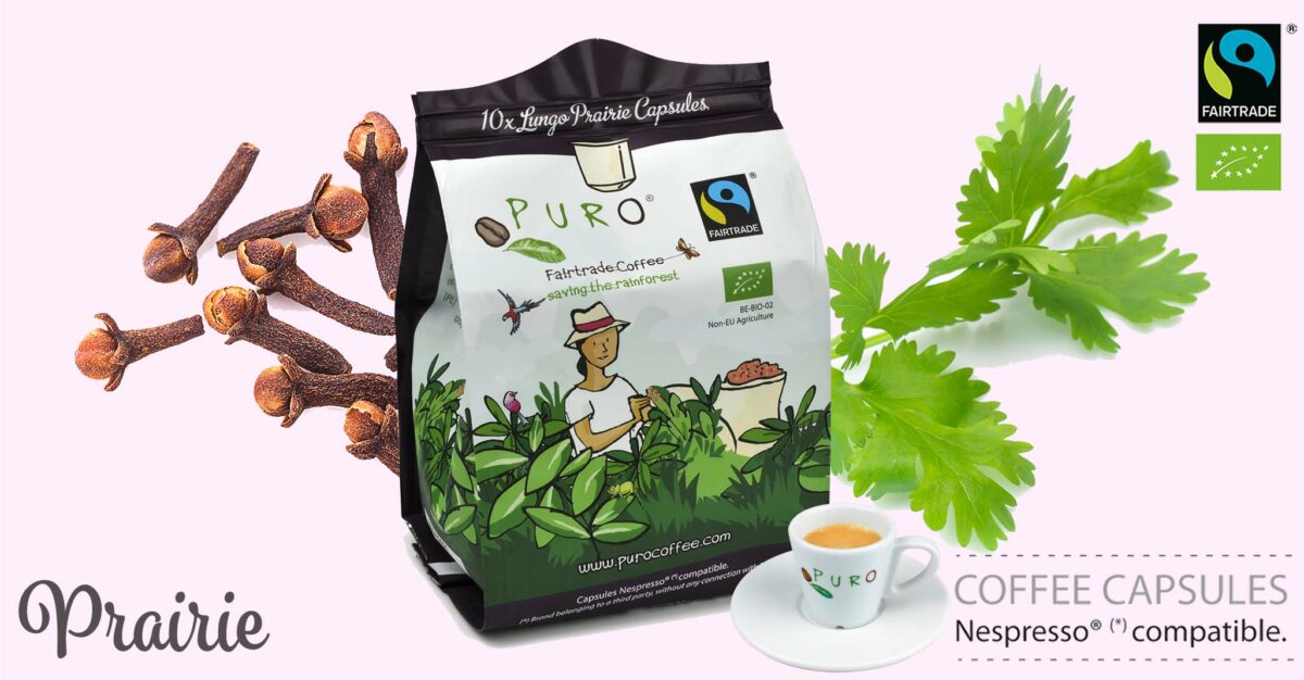 3 kaps pr 005 espresso capsules puro fairtrade bio prairie
