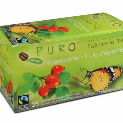 1 tsa pr 009 puro fairtrade tea rosehip with envelope 25x2gr