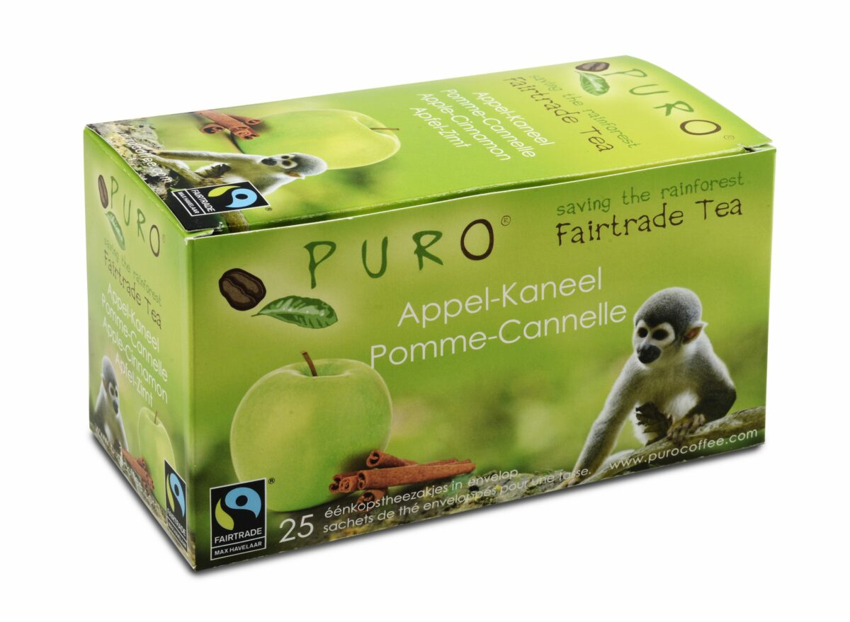 1 tsa pr 012 puro fairtrade tea apple cinnamon with envelope 25x2gr