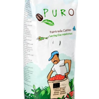 1 spu pr 013 espresso puro fairtrade bio dark roasted beans 250gr